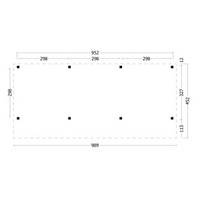  Tuindeco | Overkapping Bergen XL | Type 5 210724-10